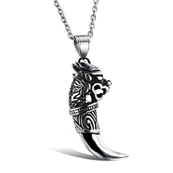 factoryy626couple sagittarius boy faucet pendant kirin wolf necklace stainless steel 316l jewelry retro
factoryy626couple sagittarius boy faucet pendant kirin wolf necklace stainless steel 316l jewelry retro