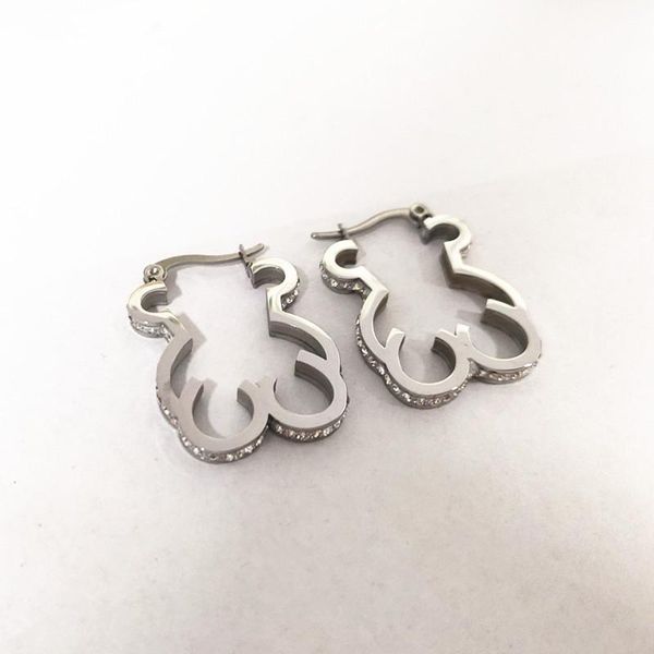 fashion women silver color rose gold stainless steel round hollow animal bear flower hoop earrings pulseras jewelry, Golden;silver
fashion women silver color rose gold stainless steel round hollow animal bear flower hoop earrings pulseras jewelry, Golden;silver