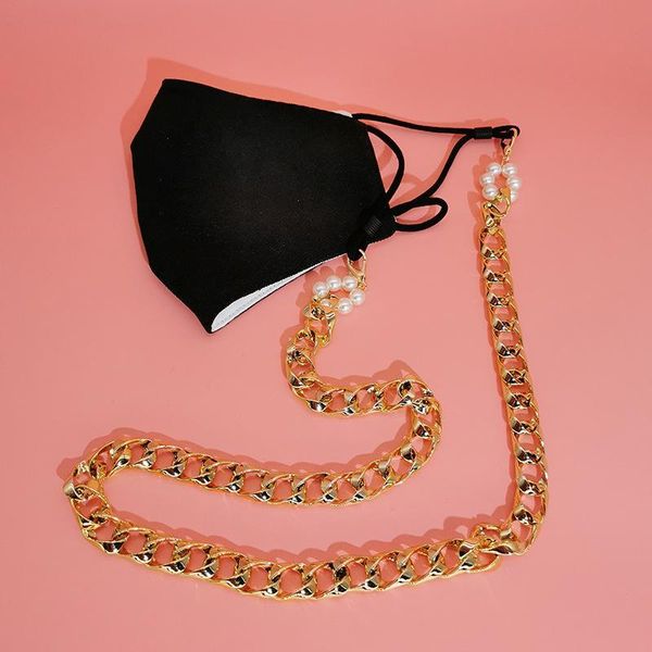 2020 punk exaggerated metal large mask chain gold color mask chain sunglasses chain holder lanyards h bbyaes
2020 punk exaggerated metal large mask chain gold color mask chain sunglasses chain holder lanyards h bbyaes