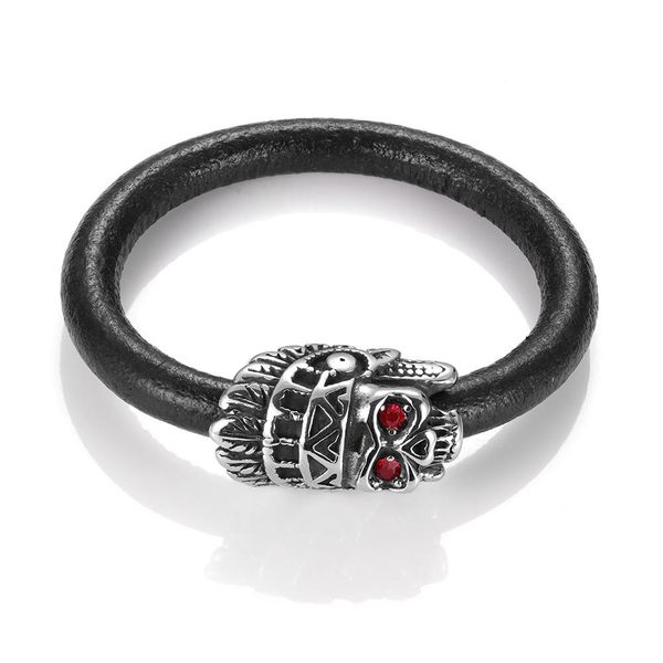 мужская натуральная кожа заплетенный браслет с нержавеющей сталью магнитный череп застежкой мужской лев подвески браслет веревка мода ювелир, Bronze;silver
мужская натуральная кожа заплетенный браслет с нержавеющей сталью магнитный череп застежкой мужской лев подвески браслет веревка мода ювелир, Bronze;silver