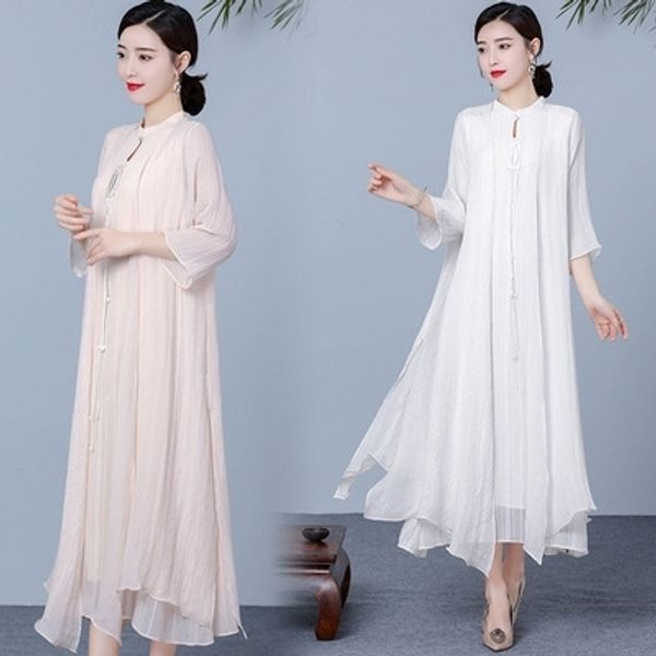 h8xxm chinese style two pieces women's modified suit dress size skirt dress long high-endlarge cheongsam spinning long skirt tea suit p, Black;gray
h8xxm chinese style two pieces women's modified suit dress size skirt dress long high-endlarge cheongsam spinning long skirt tea suit p, Black;gray