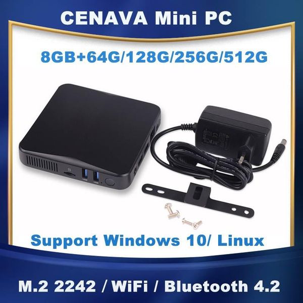 cenava mini pc p3t 8gb+64g/128g/256g/512g smart tv box intel celeron windows 10 4 core deskcomputer linux pc m.2 2242 wifi
cenava mini pc p3t 8gb+64g/128g/256g/512g smart tv box intel celeron windows 10 4 core deskcomputer linux pc m.2 2242 wifi
