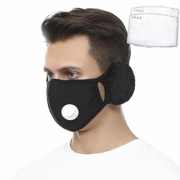 2 in cycling face cover with plush ear protective mask pm2.5 thick warm mouth masks winter mouth-muffle earflap 6 styles filter 1 np2p7, Black
2 in cycling face cover with plush ear protective mask pm2.5 thick warm mouth masks winter mouth-muffle earflap 6 styles filter 1 np2p7, Black