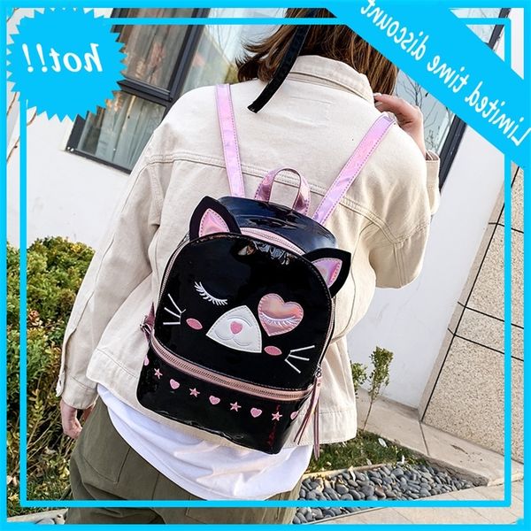 cute cat women 2020 new korean fashion laser waterproof backpack literature and art soft girl schoolbag
cute cat women 2020 new korean fashion laser waterproof backpack literature and art soft girl schoolbag