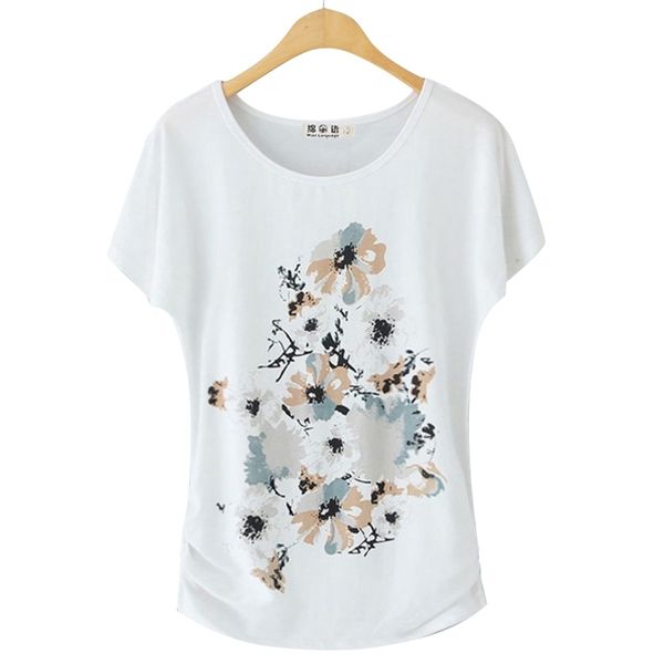 summer female t shirt new arrive women's printing short-sleeve white cotton t-shirt women loose batwing sleeve o-neck t-shirt t200110
summer female t shirt new arrive women's printing short-sleeve white cotton t-shirt women loose batwing sleeve o-neck t-shirt t200110