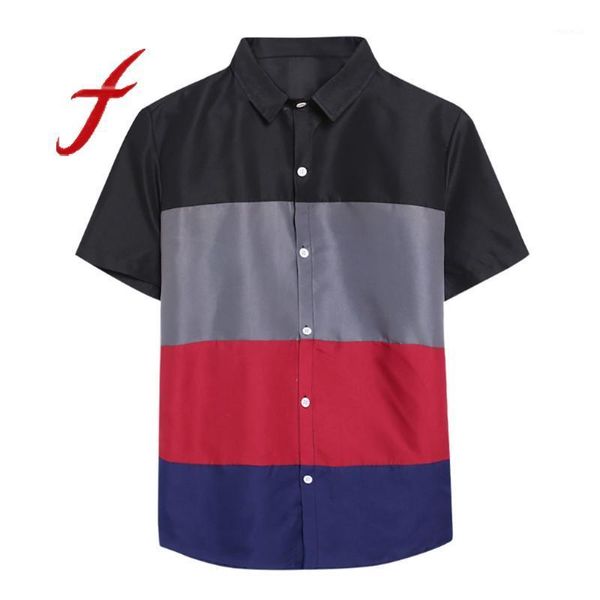 feitong men casual patchwork shirts summer turn-down collar thin section male slim fit hawaiian shirt camisas1, White;black
feitong men casual patchwork shirts summer turn-down collar thin section male slim fit hawaiian shirt camisas1, White;black