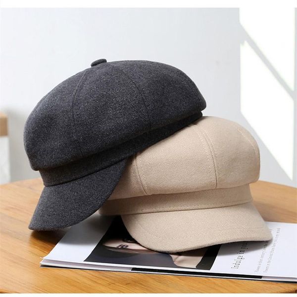 female spring and autumn light board octagonal hat fashion trend wild sun beret jewelry, Blue;gray
female spring and autumn light board octagonal hat fashion trend wild sun beret jewelry, Blue;gray