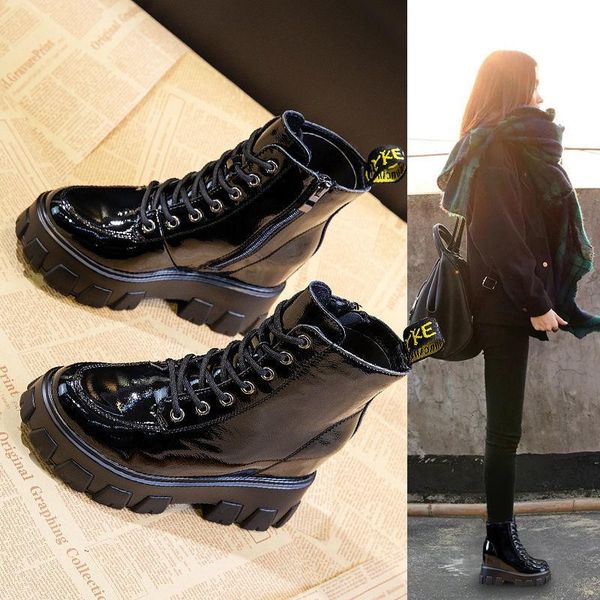 boots genuine leather women winter plus velvet woman shoe fashion female breathable cowhide bootie front zipper light white boot, Black
boots genuine leather women winter plus velvet woman shoe fashion female breathable cowhide bootie front zipper light white boot, Black