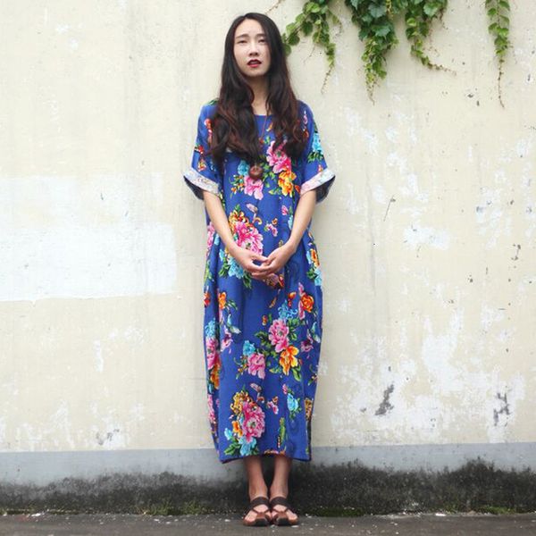 summer new product in , a large spacious dress, printed with linen, wine and cotton, is women's fashion
summer new product in , a large spacious dress, printed with linen, wine and cotton, is women's fashion