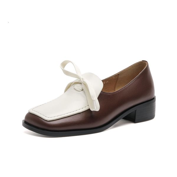 2021 new genuine women's thick toe heels spring shoes mixed colors ladies nb97, Black
2021 new genuine women's thick toe heels spring shoes mixed colors ladies nb97, Black