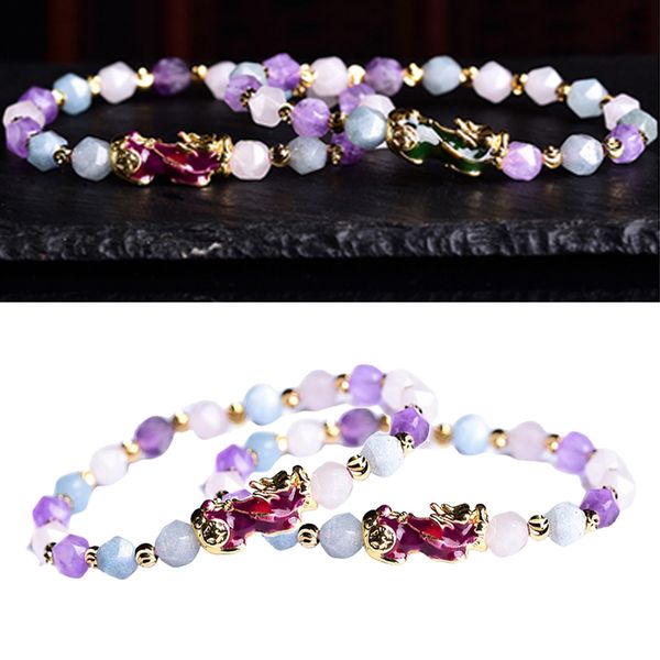 2x feng shui pixiu bracelet attract wealth money jewelry for men women, Golden;silver
2x feng shui pixiu bracelet attract wealth money jewelry for men women, Golden;silver
