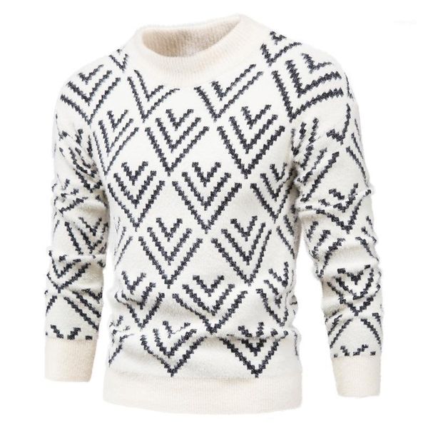 new 2020 multi rhombus pullover men half collar long sleeve slim sweaters men casual fashion male sweater pull clothing1, White;black
new 2020 multi rhombus pullover men half collar long sleeve slim sweaters men casual fashion male sweater pull clothing1, White;black