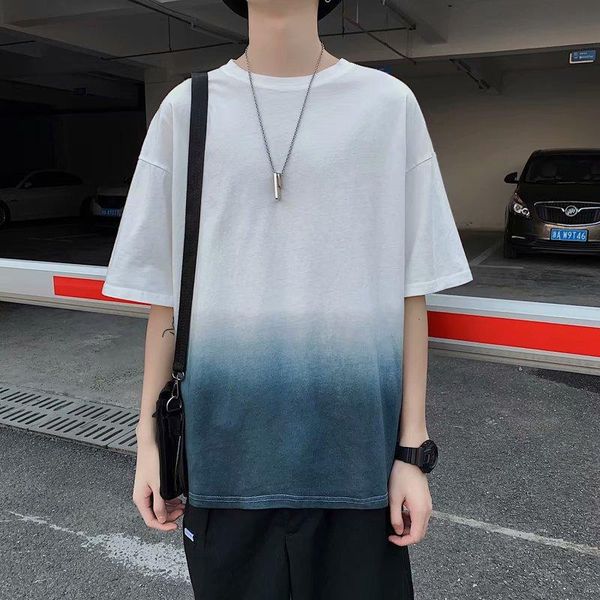 2020 tie-dye white patchwork summer tshirt five-point sleeves teens loose plain no printi clothes casual brief hip-hop top, White;black
2020 tie-dye white patchwork summer tshirt five-point sleeves teens loose plain no printi clothes casual brief hip-hop top, White;black