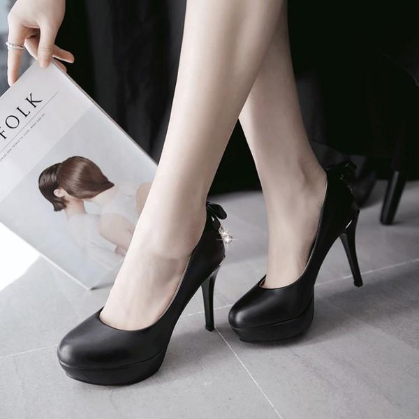 dress shoes big size ladies high heels women woman pumps round-headed waterproof table high-heeled shoe girl, Black
dress shoes big size ladies high heels women woman pumps round-headed waterproof table high-heeled shoe girl, Black