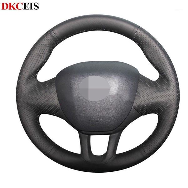 diy hand-stitched black soft pu artificial leather car steering wheel cover for 2008 2013-2020 208 2011-20201
diy hand-stitched black soft pu artificial leather car steering wheel cover for 2008 2013-2020 208 2011-20201