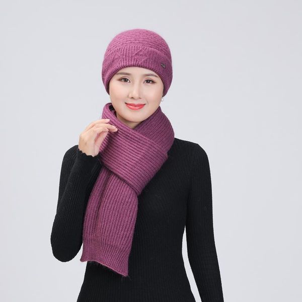 new women wool knitted hat winter warm fur mother middle age velvet lady knitted beanie hats scarf 2 pc piece set, Blue;gray
new women wool knitted hat winter warm fur mother middle age velvet lady knitted beanie hats scarf 2 pc piece set, Blue;gray