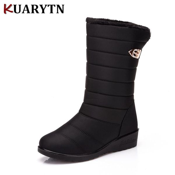 boots 2021 winter women mid-calf down shoes woman plush insole botas female waterproof ladies snow, Black
boots 2021 winter women mid-calf down shoes woman plush insole botas female waterproof ladies snow, Black