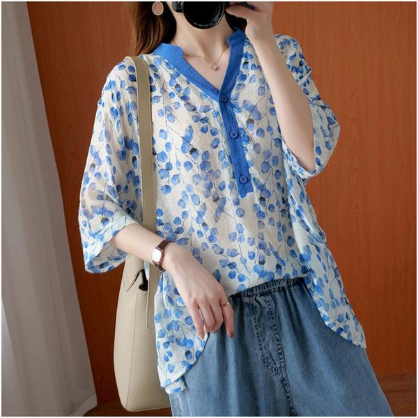 women's t-shirt johnature 2021 summer korean style t-shirts for women cotton blend casual v-neck half sleeve print floral loose, White
women's t-shirt johnature 2021 summer korean style t-shirts for women cotton blend casual v-neck half sleeve print floral loose, White