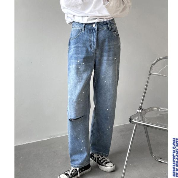 men's jeans 2021 spring autumn loose solid color straight-leg pants casual campus trousers large size -5xl youth men, Blue
men's jeans 2021 spring autumn loose solid color straight-leg pants casual campus trousers large size -5xl youth men, Blue
