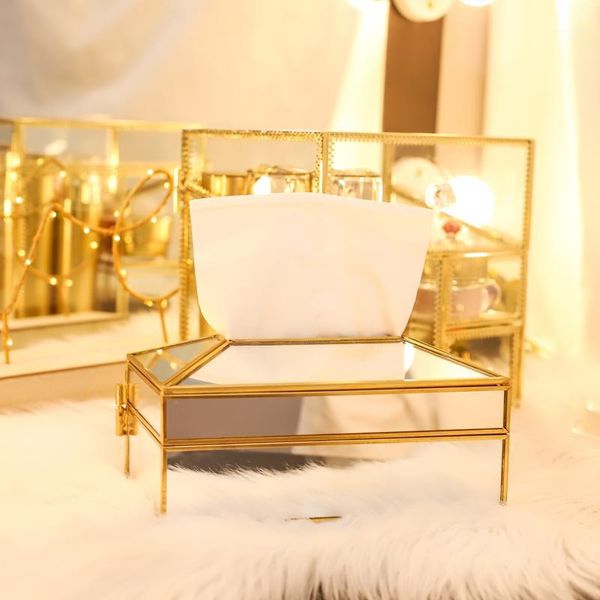 tissue boxes & napkins european style metal mirror glass box restaurant kitchen home decoration removable boite lingette1
tissue boxes & napkins european style metal mirror glass box restaurant kitchen home decoration removable boite lingette1