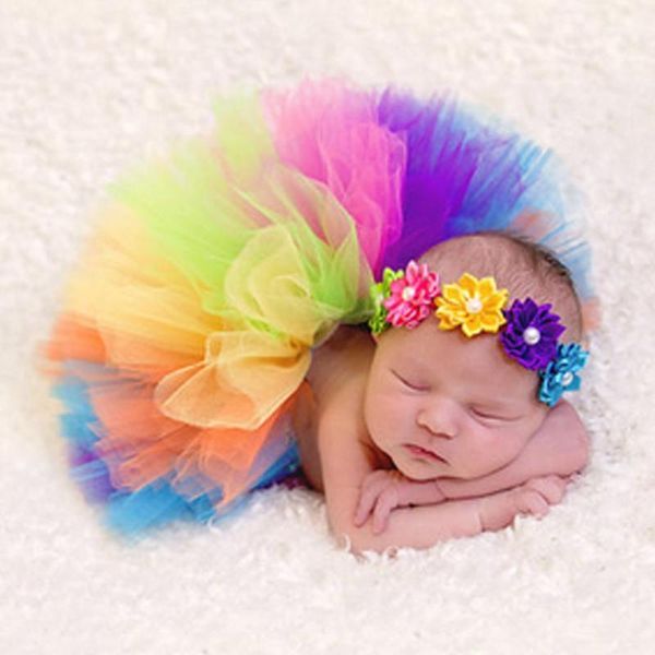 multi-color rainbow baby tutu skirt bubble skirt with flower hairband lovely crochet newborn clothing p props, Yellow
multi-color rainbow baby tutu skirt bubble skirt with flower hairband lovely crochet newborn clothing p props, Yellow