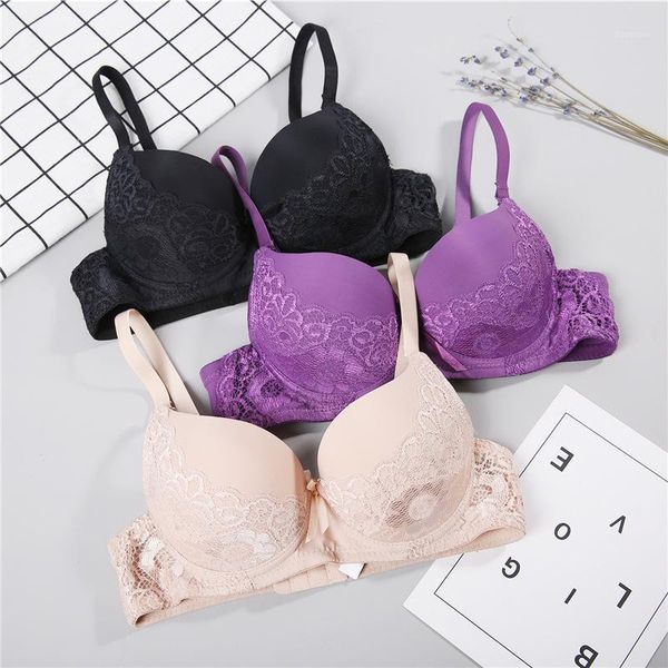 seamless bras for women push up bras underwire brassiere a b cup underwear double push up for women gather1, Red;black
seamless bras for women push up bras underwire brassiere a b cup underwear double push up for women gather1, Red;black