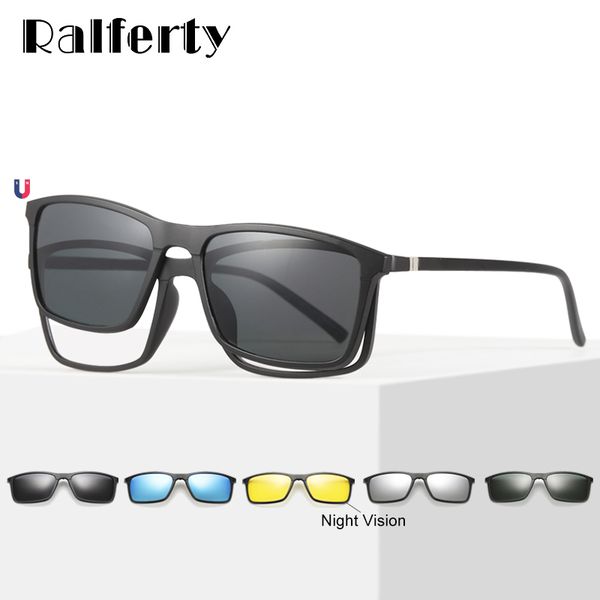 ralferty multiclip frame clip on magnetic sunglasses men women polarized sunglases square sun glasses prescription a8806, White;black
ralferty multiclip frame clip on magnetic sunglasses men women polarized sunglases square sun glasses prescription a8806, White;black