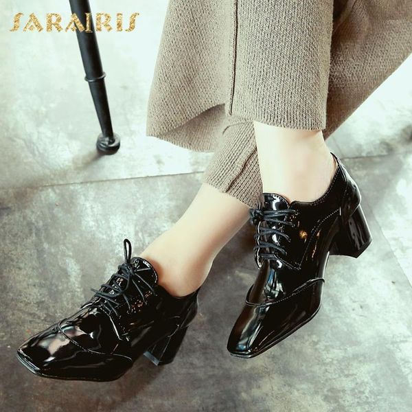 dress shoes sarairis 2021 fashion big size 43 thick heels office ladies pumps woman lace up black red dropship female1
dress shoes sarairis 2021 fashion big size 43 thick heels office ladies pumps woman lace up black red dropship female1