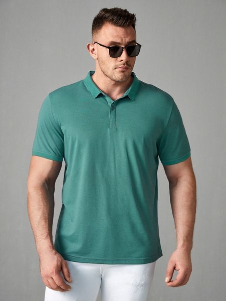 extended sizes men solid polo shirt x2wj#, White;black
extended sizes men solid polo shirt x2wj#, White;black