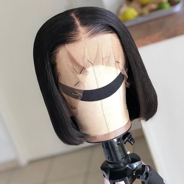 brazilian straight short 4x4 closure wig 13x4 lace front human hair wigs pre plucked with baby hair 360 frontal wigs, Black;brown
brazilian straight short 4x4 closure wig 13x4 lace front human hair wigs pre plucked with baby hair 360 frontal wigs, Black;brown