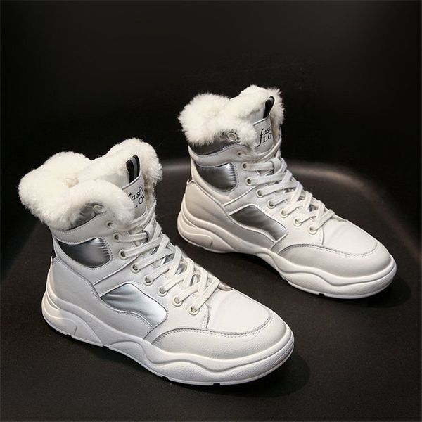 2021 new woman winter sneakers students chunky casual shoes thick warm teddy father boots mujer w3bm, Black
2021 new woman winter sneakers students chunky casual shoes thick warm teddy father boots mujer w3bm, Black