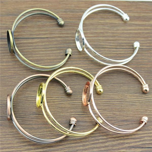 wysiwyg 1pcs 6 colors fit 20 25mm round glass cabochon copper material adjustable bangle base blank tray bezel h bbyrqs, Black
wysiwyg 1pcs 6 colors fit 20 25mm round glass cabochon copper material adjustable bangle base blank tray bezel h bbyrqs, Black