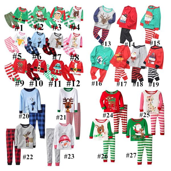 27styles christmas kids pajamas set tracksuit two pieces outfits santa claus elk striped xmas pajamas suits sets kids home clothing e92705, White
27styles christmas kids pajamas set tracksuit two pieces outfits santa claus elk striped xmas pajamas suits sets kids home clothing e92705, White