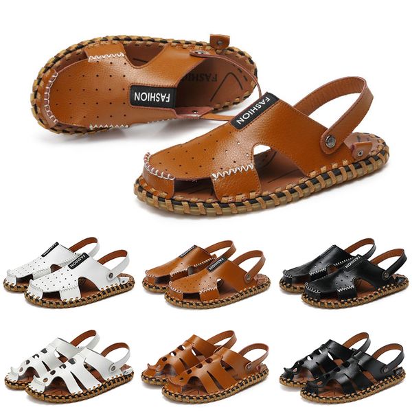 wholesale non-brand men leather sandals black white brown outdoor sandy beach mens spring summer sandals walking size 39-45
wholesale non-brand men leather sandals black white brown outdoor sandy beach mens spring summer sandals walking size 39-45