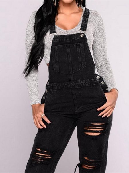 women's jeans autumn stylish casual loose c vintage women denim overalls scratched washed ripped hole girl full lengt pants female jump, Blue
women's jeans autumn stylish casual loose c vintage women denim overalls scratched washed ripped hole girl full lengt pants female jump, Blue