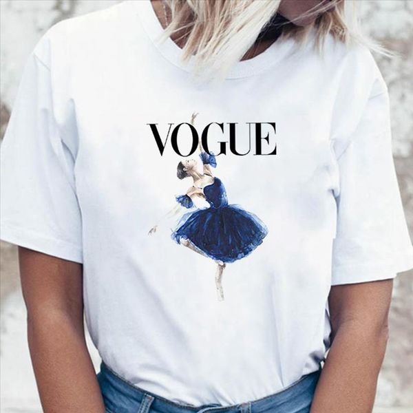 lady short sleeve t shirt casual beauty ballet dancer ogue graphic casual cozy pretty tees shirt, White
lady short sleeve t shirt casual beauty ballet dancer ogue graphic casual cozy pretty tees shirt, White