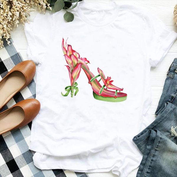 women lady floral short sleeve print summer autumn print ladies t tee womens shirt clothes tshirt female graphic t shirt, White
women lady floral short sleeve print summer autumn print ladies t tee womens shirt clothes tshirt female graphic t shirt, White