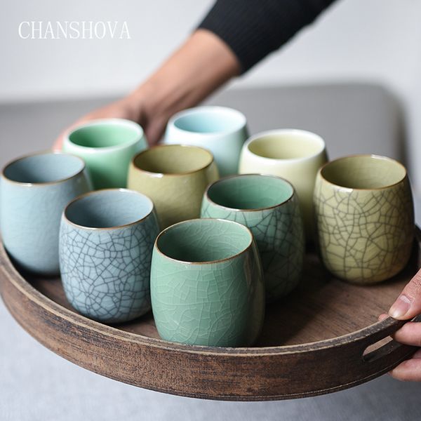 chanshova 250ml solid color traditional chinese style celadon crackle ceramic teacup china porcelain small coffee tea cups h318 1020
chanshova 250ml solid color traditional chinese style celadon crackle ceramic teacup china porcelain small coffee tea cups h318 1020