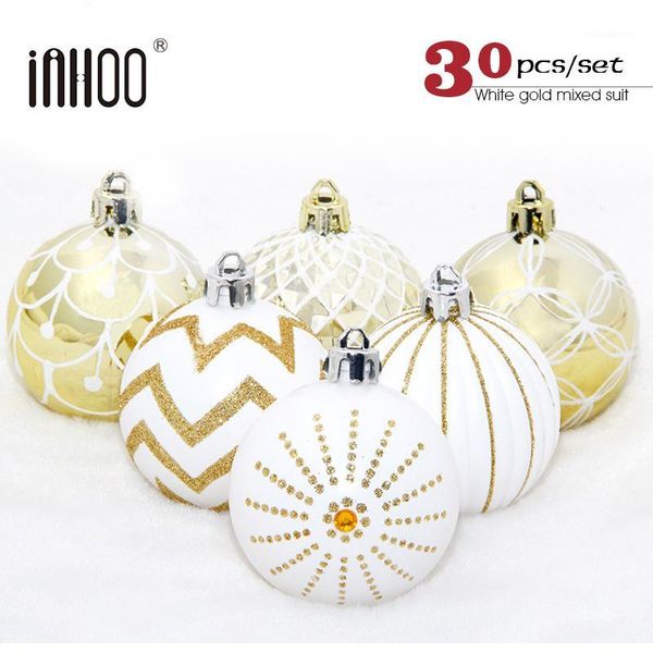 inhoo 30pcs/set christmas balls wedding christmas tree decorations for home xmas party 6cm platinum snowball plastic accessories1
inhoo 30pcs/set christmas balls wedding christmas tree decorations for home xmas party 6cm platinum snowball plastic accessories1