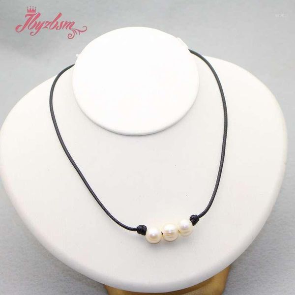 8-10mm natural freshwater pearl round stone beads leather necklace for women wedding christmas gift fashion chokers necklace 16"1, Silver
8-10mm natural freshwater pearl round stone beads leather necklace for women wedding christmas gift fashion chokers necklace 16"1, Silver