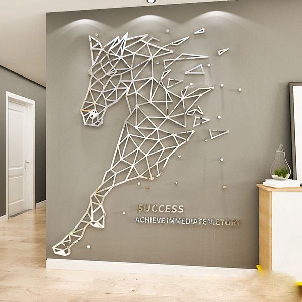 simple line horse acrylic stickers 3d diy living room mirror sticker fashion creativity home art wall decor q1215
simple line horse acrylic stickers 3d diy living room mirror sticker fashion creativity home art wall decor q1215