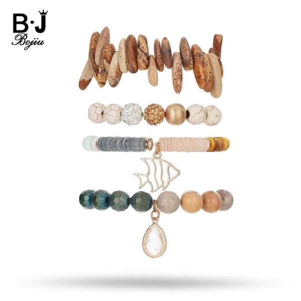 beaded, strands bojiu 4 pcs/set bohemian bracelet set fashion natural stone sets for women round charm beaded bcset87, Black
beaded, strands bojiu 4 pcs/set bohemian bracelet set fashion natural stone sets for women round charm beaded bcset87, Black