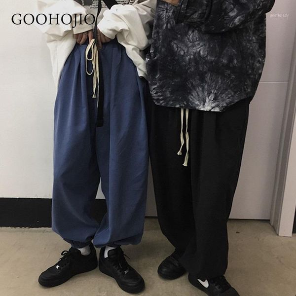 women's pants & capris goohojio 2021 spring and autumn women all-match solid color retro fashionable oversized for couple1, Black;white
women's pants & capris goohojio 2021 spring and autumn women all-match solid color retro fashionable oversized for couple1, Black;white
