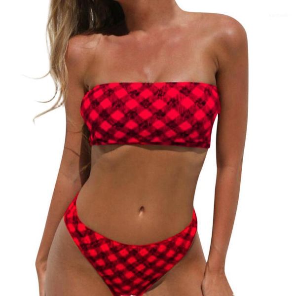 bikinis set womail women swimwear beachwear plaid printed 2 pieces bikini bathing suit separate female swimsuit 20211
bikinis set womail women swimwear beachwear plaid printed 2 pieces bikini bathing suit separate female swimsuit 20211
