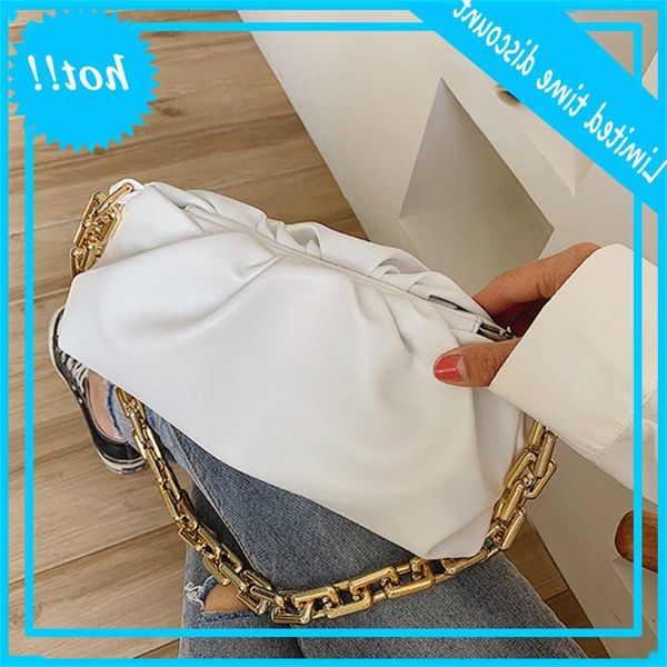 new luxury design handbags gold chain cloud shoulder bag for women 2020 pleated leather retro tote fashion clutch female purses
new luxury design handbags gold chain cloud shoulder bag for women 2020 pleated leather retro tote fashion clutch female purses