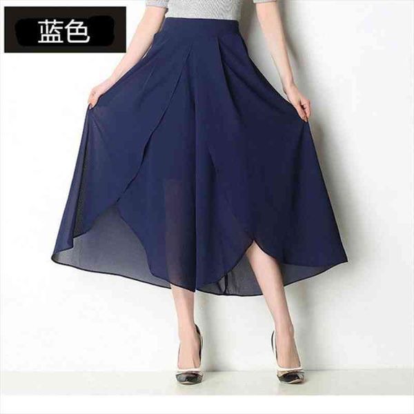summer pants women loose women pants ankle length high waist chiffon skirt wide leg plus size trousers 5xl trousers, Black;white
summer pants women loose women pants ankle length high waist chiffon skirt wide leg plus size trousers 5xl trousers, Black;white