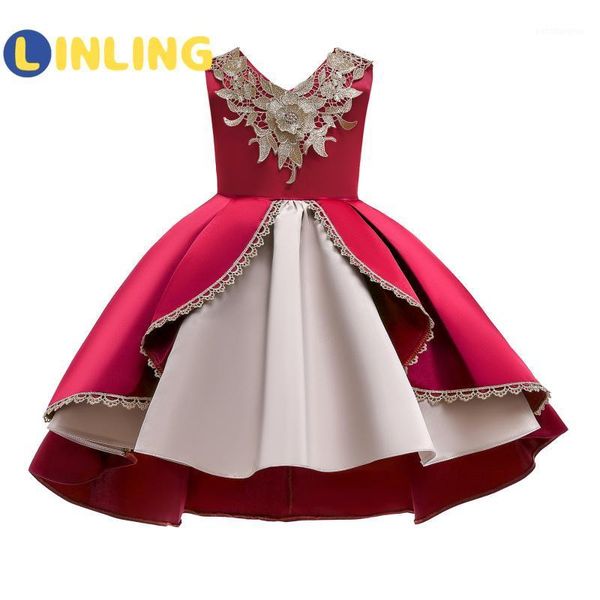 girl's dresses linling girl'sdress style children's piano performance dress gold lace embroidered sleeveless vest v2221, Red;yellow
girl's dresses linling girl'sdress style children's piano performance dress gold lace embroidered sleeveless vest v2221, Red;yellow