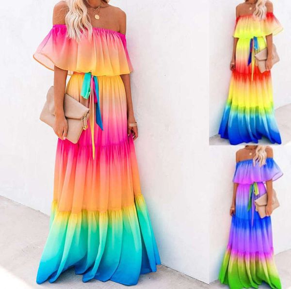 tie dye stitching positioning printing women's one shoulder big swing dress, Black;gray
tie dye stitching positioning printing women's one shoulder big swing dress, Black;gray