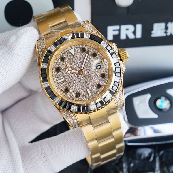 five styles of mens watches 40mm diamond watch automatic watch montre de luxe orologio di lusso reloj de lujo men watch v2, Slivery;brown
five styles of mens watches 40mm diamond watch automatic watch montre de luxe orologio di lusso reloj de lujo men watch v2, Slivery;brown