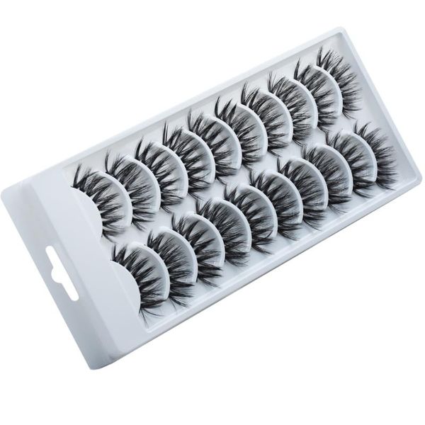 10 pairs 3d mink false eyelashes wispy cross fluffy extension lashes thick fake lashes luxury handmade volume extension
10 pairs 3d mink false eyelashes wispy cross fluffy extension lashes thick fake lashes luxury handmade volume extension